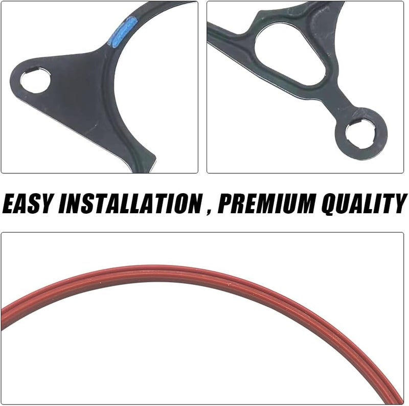 GOLACOD 06J145100C Vacuum Pump Reseal Rebuild Kit Compatible with VW GTI GLI Golf Beetle Passat Jetta & Audi A3 A4 A5 A6 Q5 Q7 1.8T & 2.0T TSI/TFSI Reseal Repair O-Ring Seal Gasket Set - Image 3